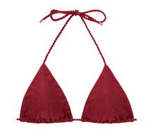 Load image into Gallery viewer, Product Front: Rio De Sol Haut Top Shimmer-Divino Tri-Rope