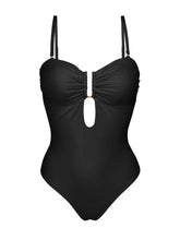 Load image into Gallery viewer, Product Front: Rio De Sol Une Pièce Malibu-Black Sara-Op