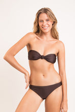 Load image into Gallery viewer, Image 08: Rio De Sol Haut Top Shimmer-Coffee Bandeau-Joy