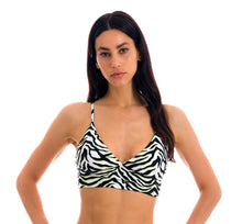 Load image into Gallery viewer, Gallery: Rio De Sol Haut Top Wild-Black Tri-Tank