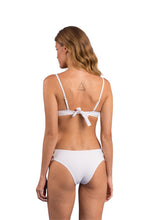Load image into Gallery viewer, Model Back: Rio De Sol Bas Bottom Bora-White Madrid-Trio