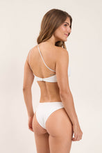 Load image into Gallery viewer, Model Back: Rio De Sol Haut Top Sand-White Kora