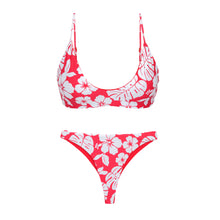 Load image into Gallery viewer, Product Front: Wednesday In Hawaii By Rio De Sol Ensemble Set Pua-Hibiscus Hana Sunset