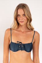 Load image into Gallery viewer, Gallery: Rio De Sol Haut Top Shimmer-Shark Balconet-Tie