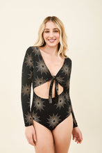 Load image into Gallery viewer, Gallery: Uv Line Une Pièce Marina Shine Preto Malva