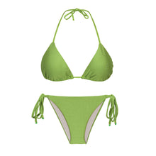 Load image into Gallery viewer, Product Front: Rio De Sol Ensemble Set Shimmer-Botanica Tri-Inv Lacinho