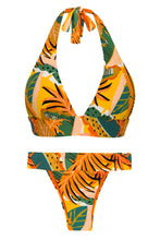Load image into Gallery viewer, Product Front: Rio De Sol Ensemble Set El-Arco Halter-Cos Rio-Cos