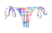 Load image into Gallery viewer, Product Front: Rio De Sol Bas Calcinha Plaid Micro