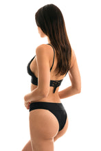 Load image into Gallery viewer, Image 04: Rio De Sol Haut Top Preto Tri-Cos