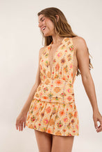 Load image into Gallery viewer, Image 07: Rio De Sol Mini Dress Mosaico Low Cut Dress