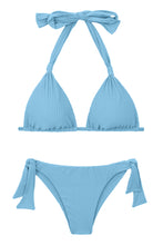 Load image into Gallery viewer, Product Front: Rio De Sol Ensemble Set Dots-Sky Mel Italy