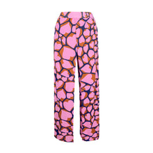 Load image into Gallery viewer, Product Front: Rio De Sol Pantalon De Plage Amore-Pink Wide Pants