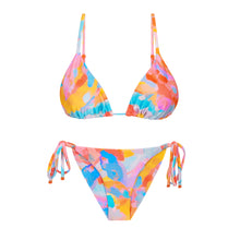 Load image into Gallery viewer, Product Front: Rio De Sol Ensemble Set Cloud Lia Cheeky-Tie