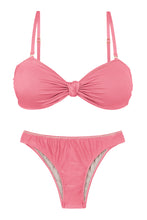 Load image into Gallery viewer, Product Front: Rio De Sol Ensemble Set Shimmer-Confetti Bandeau-Joy Essential