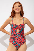 Load image into Gallery viewer, Gallery: Rio De Sol Une Pièce Coral-Feline Sara-Op
