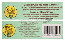 Load image into Gallery viewer, Product Back: Tiki Bar Soaps Tiki Savon Coco 130 Gr