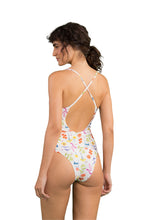 Load image into Gallery viewer, Model Back: Rio De Sol Une Pièce Countryside Julia