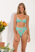 Load image into Gallery viewer, Model Front: Rio De Sol Bas Bottom Botanic Hotpant-Cos