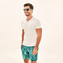 Load image into Gallery viewer, Image 05: Uv Line Short De Bain Short Acqua Coqueiros Turquesa Upf50+