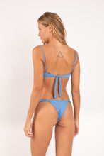 Load image into Gallery viewer, Model Back: Rio De Sol Haut Top Solar-Celeste Zaya
