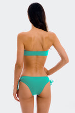 Load image into Gallery viewer, Model Back: Rio De Sol Ensemble Set Opal Bandeau-Reto Madrid