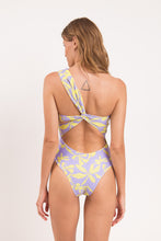 Load image into Gallery viewer, Model Back: Rio De Sol Une Pièce Glow Santorini