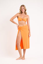 Load image into Gallery viewer, Image 04: Rio De Sol Jupe De Page Bio-Laranjada Long Skirt Knot