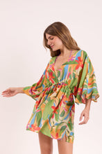 Load image into Gallery viewer, Image 08: Rio De Sol Robe De Plage Tropical Kaftan Bel