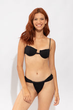 Load image into Gallery viewer, Model Front: Rio De Sol Bas Bottom Solar-Black Eden