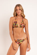 Load image into Gallery viewer, Model Front: Rio De Sol Bas Bottom Fiore Mel