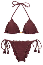Load image into Gallery viewer, Product Front: Rio De Sol Ensemble Set Barolo Frufru