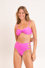 Load image into Gallery viewer, Image 07: Rio De Sol Bas Bottom Vita-Pink High-Waist-Spin