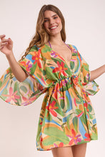 Load image into Gallery viewer, Image 10: Rio De Sol Robe De Plage Tropical Kaftan Bel