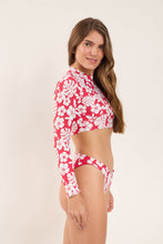 Load image into Gallery viewer, Image 04: Wednesday In Hawaii By Rio De Sol Haut Top Pua-Hibiscus Reef