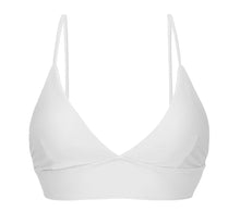 Load image into Gallery viewer, Product Front: Rio De Sol Haut Top Cotele-Branco Tri-Tank