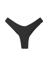 Load image into Gallery viewer, Product Front: Rio De Sol Bas Bottom Shimmer-Black Nara