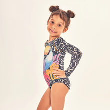 Load image into Gallery viewer, Image 02: Uv Line Une Pièce Fille Swimsuit Girl Tucano Upf50+