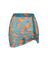 Load image into Gallery viewer, Product Front: Rio De Sol Jupe De Page Luma Mini Skirt Ruched