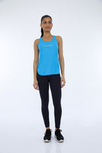 Load image into Gallery viewer, Image 02: Alto Giro Fitness Haut Regata Skin Fit Inspiracional Azul Vivid
