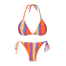 Load image into Gallery viewer, Product Front: Rio De Sol Ensemble Set Stripes Tri-Inv Ibiza