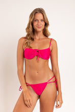 Load image into Gallery viewer, Model Front: Rio De Sol Bas Bottom Shimmer-Olinda Pipa