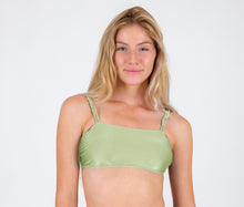 Load image into Gallery viewer, Gallery: Rio De Sol Haut Top Oliva Bandeau-Reto
