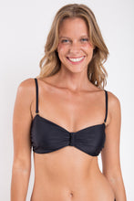 Load image into Gallery viewer, Gallery: Rio De Sol Haut Top Touch-Black Bandeau-Crispy