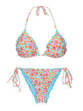 Load image into Gallery viewer, Product Front: Rio De Sol Ensemble Set Ditsy-Sky Frufru