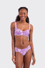 Load image into Gallery viewer, Model Front: Rio De Sol Haut Top Trail-Purple Amelia