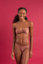 Load image into Gallery viewer, Image 11: Rio De Sol Haut Top Shimmer-Copper Bandeau-Joy