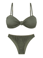 Load image into Gallery viewer, Product Front: Rio De Sol Ensemble Set Croco Bandeau-Joy Essential
