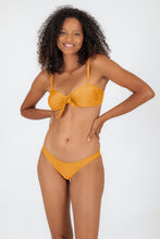 Load image into Gallery viewer, Model Front: Rio De Sol Bas Bottom Damasco Essential