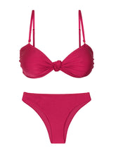 Load image into Gallery viewer, Product Front: Rio De Sol Ensemble Set Shimmer-Desejo Bandeau-Joy Essential