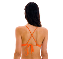 Load image into Gallery viewer, Image 07: Rio De Sol Haut Top St-Tpz-Tangerina Balconet